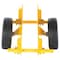 Vestil Yellow Adjustable Panel Dolly 500 lb Capacity Foam-Filled Casters PLDL-ADJ-10FF - alternate 3